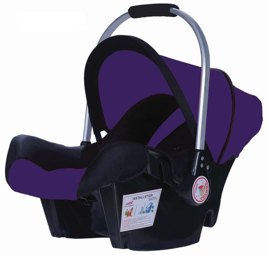 Stylish Purple Baby Carry Cot with Mosquito Net