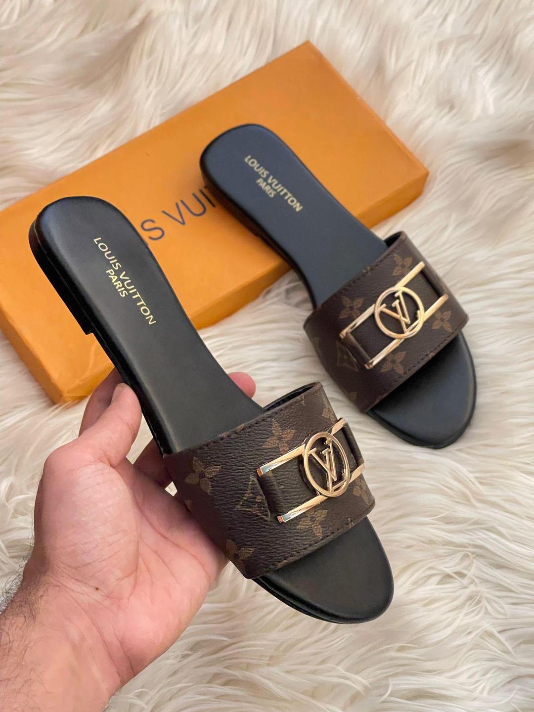 Women Brown Synthetic Leather Semi-Formal Flats Size 6-11
