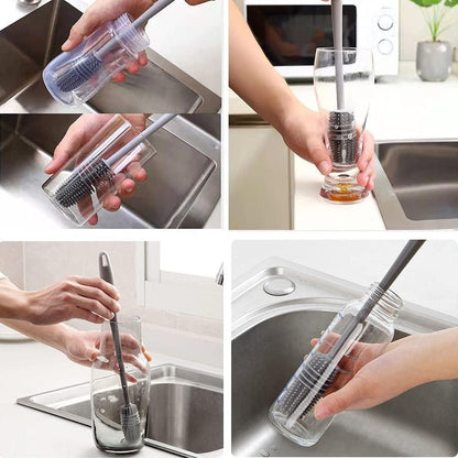 Silicone Bottle Brush BPA Free Long Handle