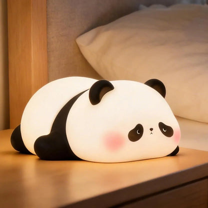 Rechargeable Panda Lamp for Bedroom Study Space