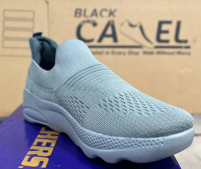 Men's EVA Arch Support Slip-On Sneakers Grey