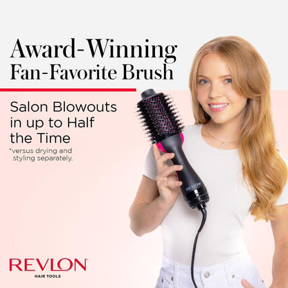 Stylish Black Pink Hair Dryer with Low Noise & Safe Heat