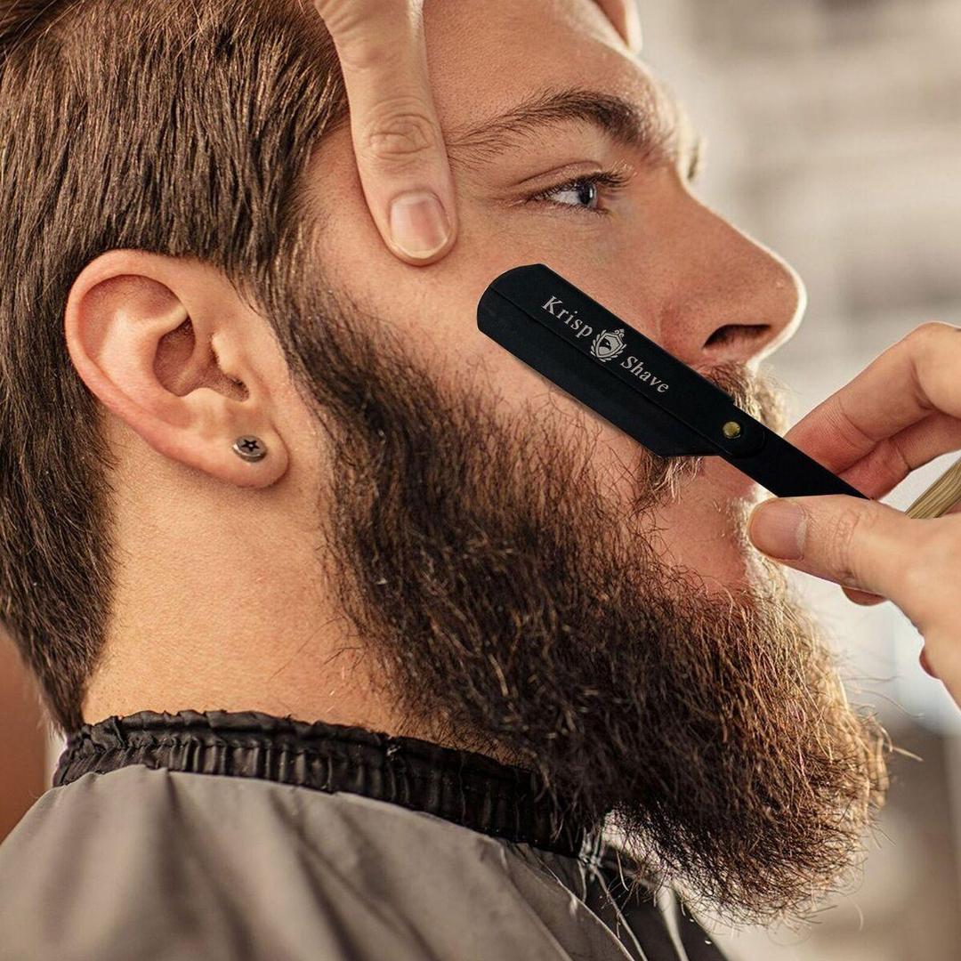 Premium Stainless Steel Face Razor for Sensitive Skin