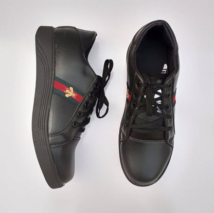 Men's Black Rubber Casual Sneakers Size 39-44