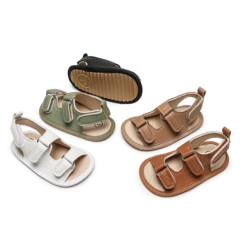Toddler Sandals White Rubber Non-Slip Summer