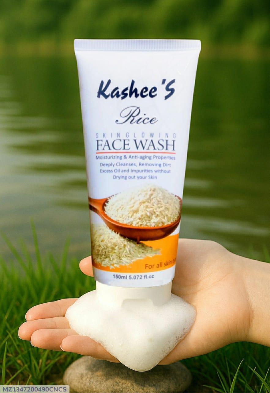 Kashee's Rice Face Wash 150ml Whitening Brightening