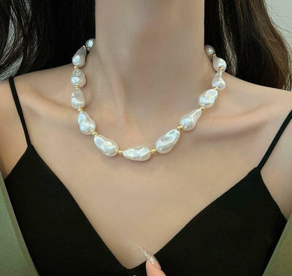 Golden Plated Necklace for Women Daily Wear