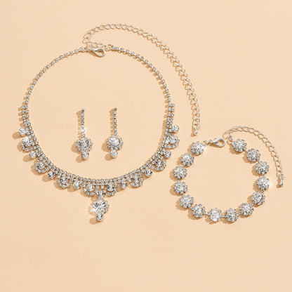 Premium Water Diamond Jewelry Set for Pakistani Women