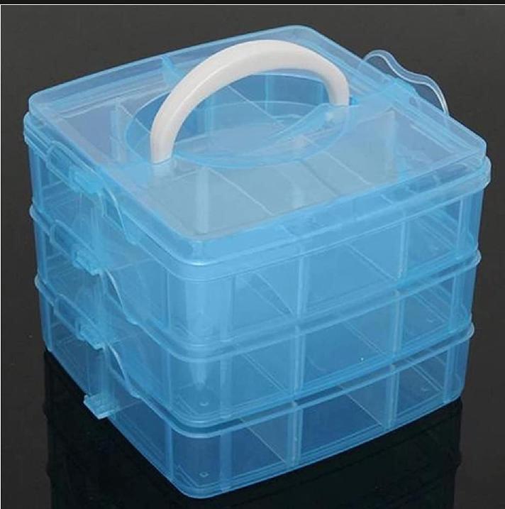 Transparent Jewelry & Makeup Organizer Tray for Home