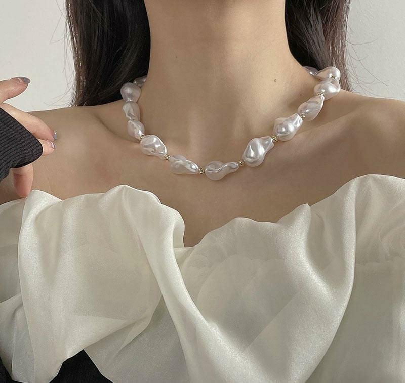 Golden Plated Necklace for Women Daily Wear