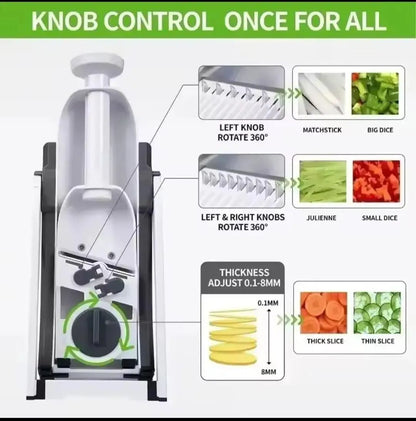 Mendoline Vegetable Slicer Multicolor ABS Kitchen Essential