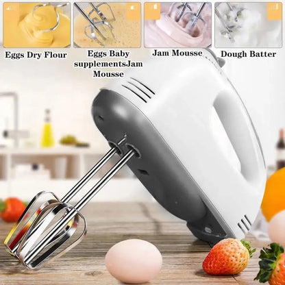 Electric Hand Blender with Citrus Juicer & 7 Speeds