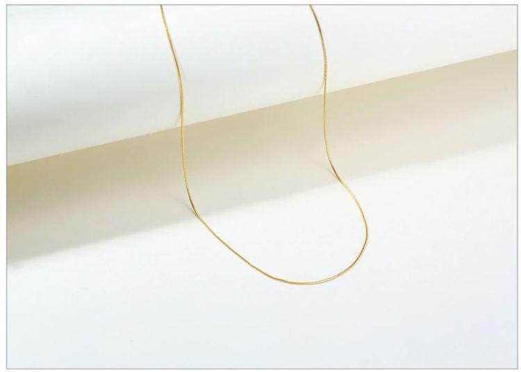 Golden Snake Chain for Women, Durable & Stylish