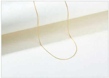 Golden Snake Chain for Women, Durable & Stylish