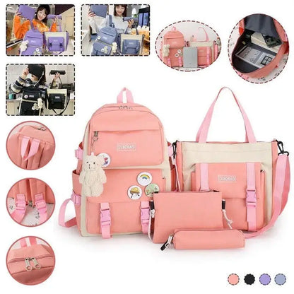 Rolling Backpack Set