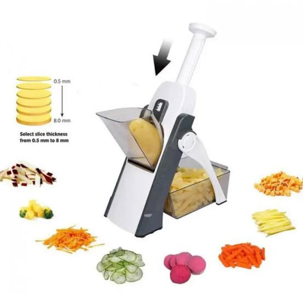 Adjustable Vegetable Cutter 0.5-8mm ABS Glass