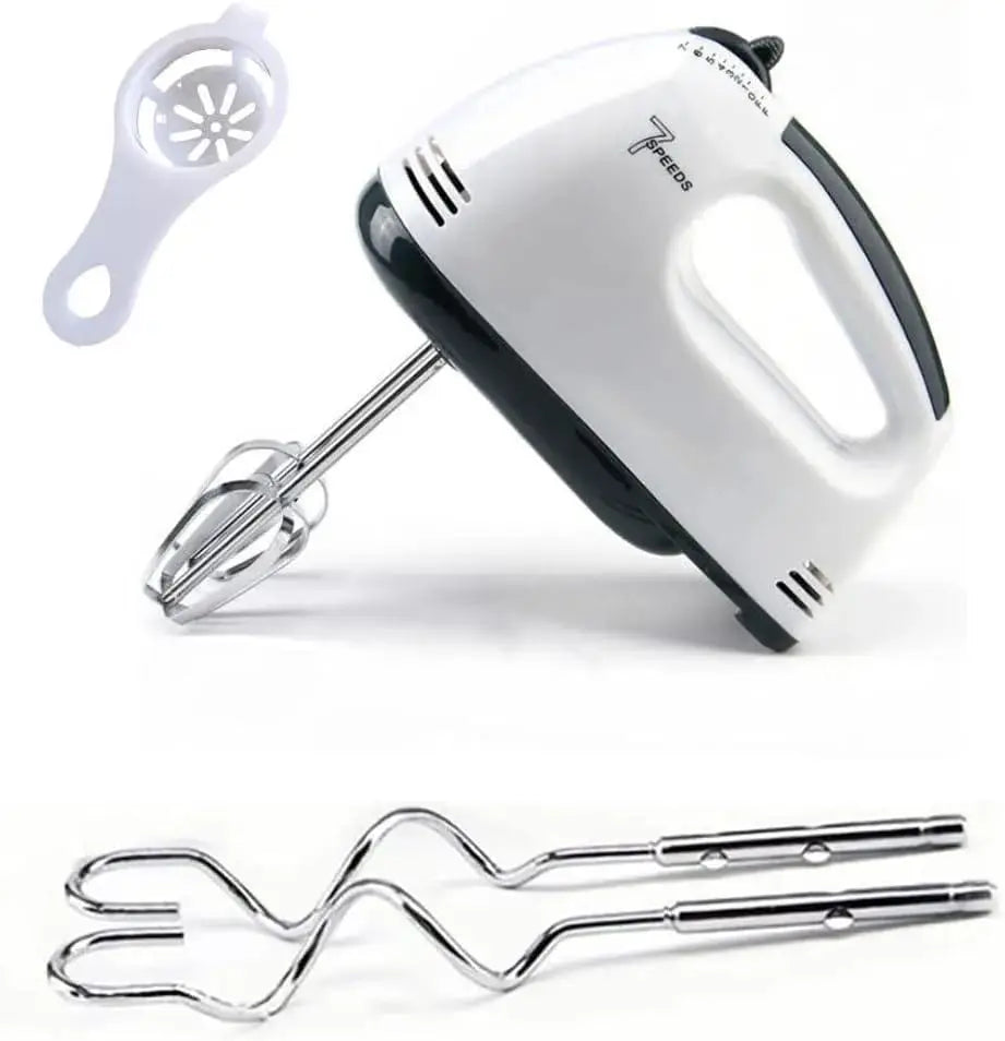 Electric Hand Blender with Citrus Juicer & 7 Speeds
