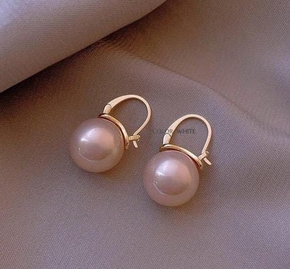 Gold Plated Pearl Earrings for Women