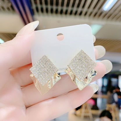 S925 Silver Geometric Earrings for Women