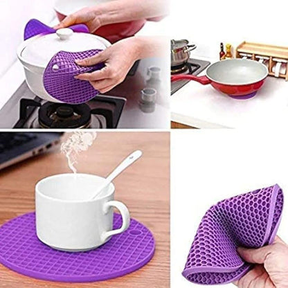 Silicone Heat Resistant Mats for Pans & Pots