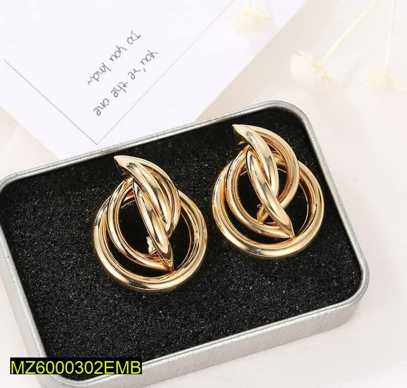 Golden Tangle Earrings for Women, Premium Quality, Durable, New Arrival, Best Price in Pakistan