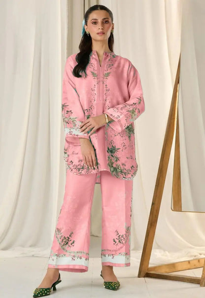 Women's Digital Printed Doria Lawn Cord Set 2PC | Soft Doria Lawn Summer Dress | Casual Printed Co-Ord Set | Stylish Ladies Outfit | Ready to Wear