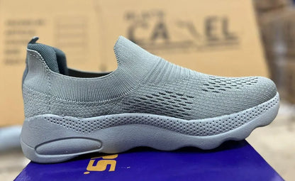 Men's EVA Arch Support Slip-On Sneakers Grey
