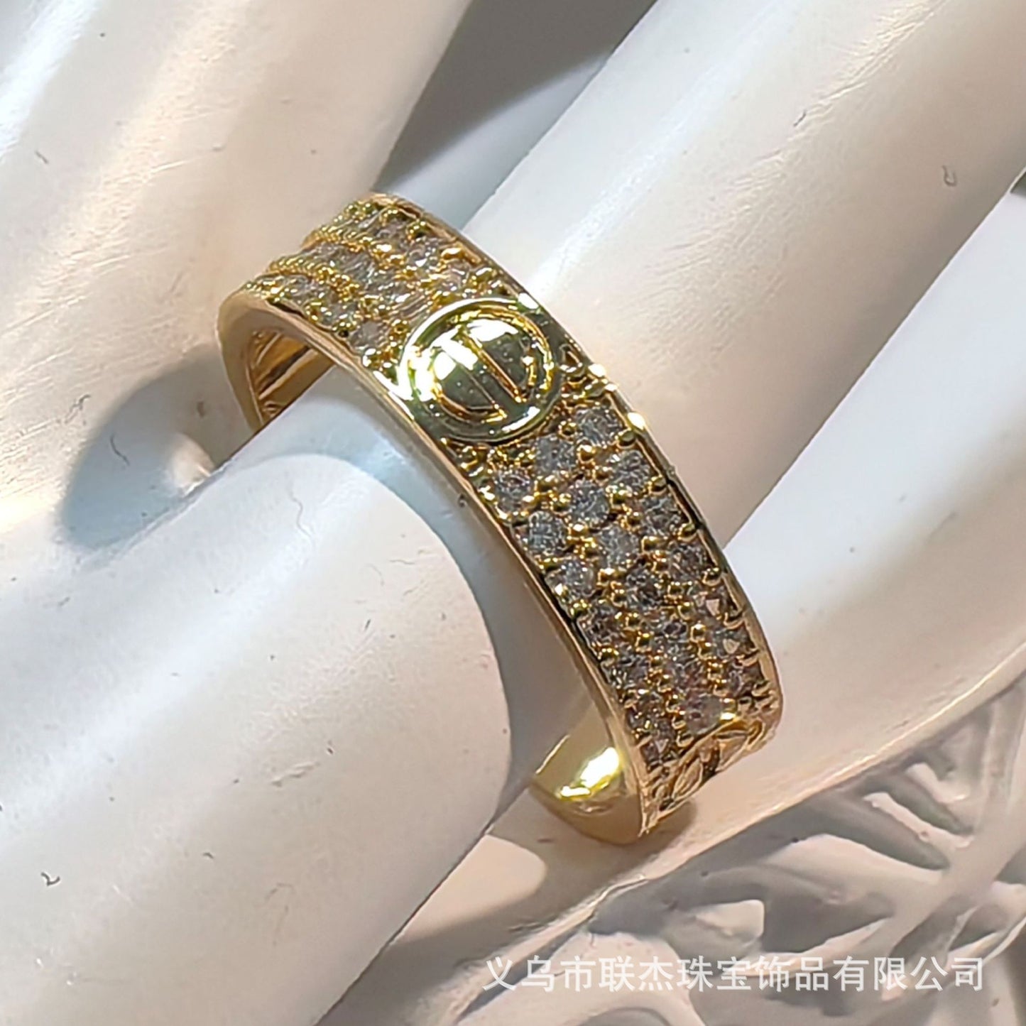Golden Plated Joker Ring Trendy Daily Wear Jewelry