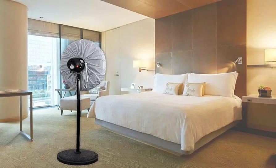 Silver Parachute Fan Cover Dust Proof Pakistan