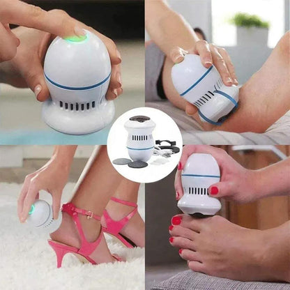 Electric Foot Exfoliator for Smooth Soft Feet