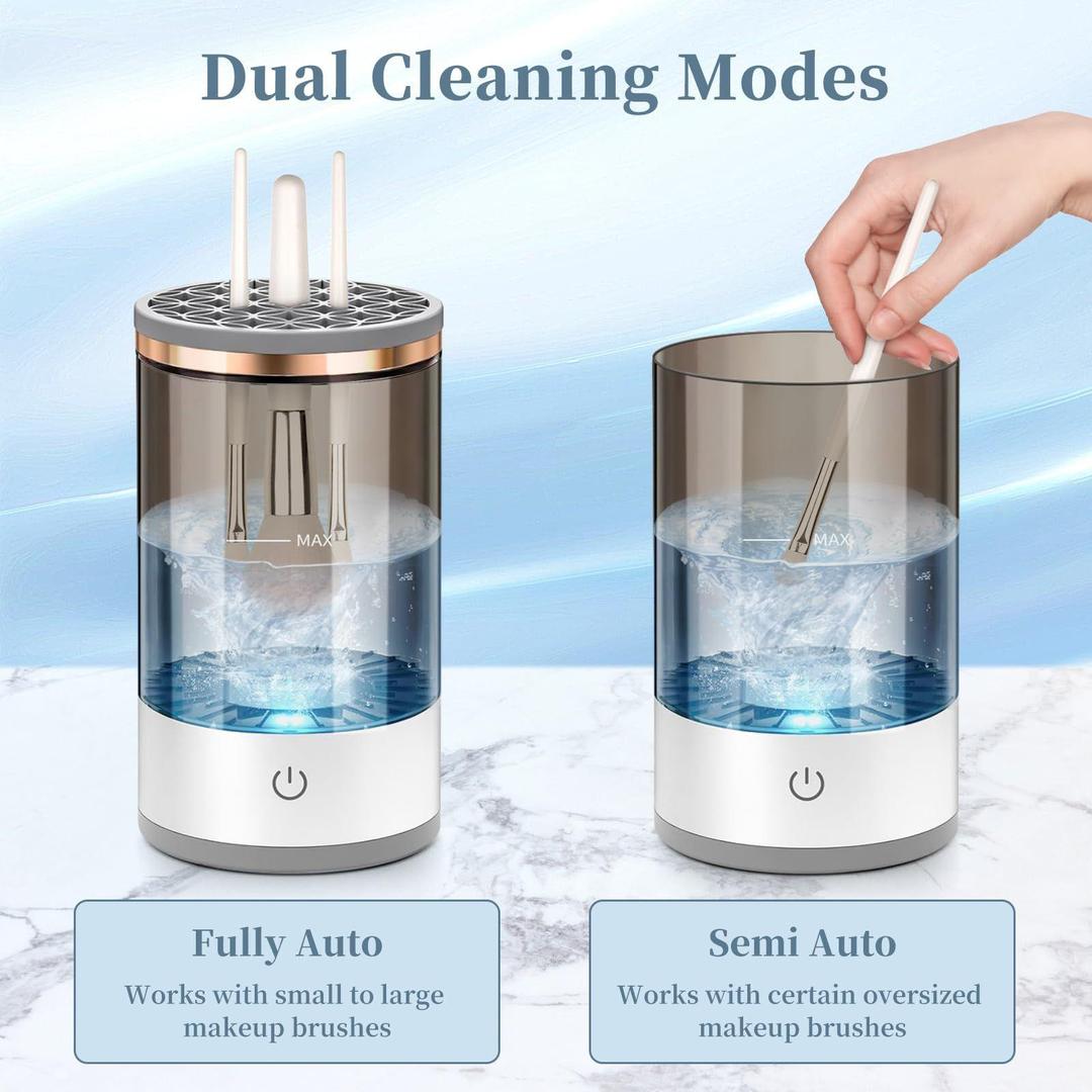 Reusable Makeup Brush Cleaner No-Leak Eco-Friendly