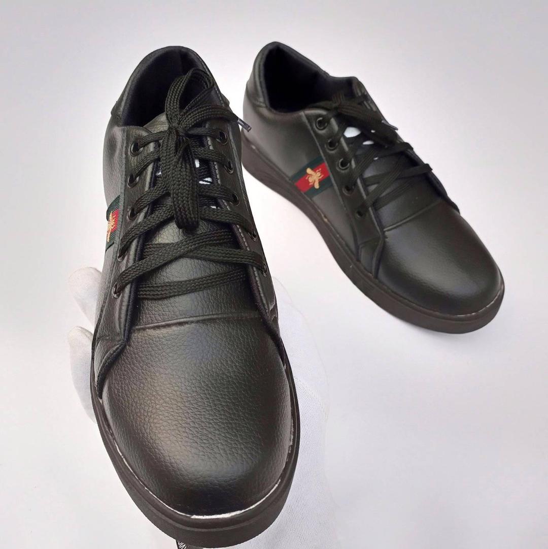 Men's Black Rubber Casual Sneakers Size 39-44
