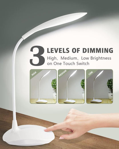 Adjustable LED Table Lamp 360 Degree Rechargeable