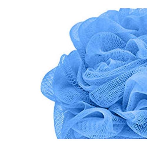 Premium Quality Bath Scrubber Blue Plastic Pack of 3