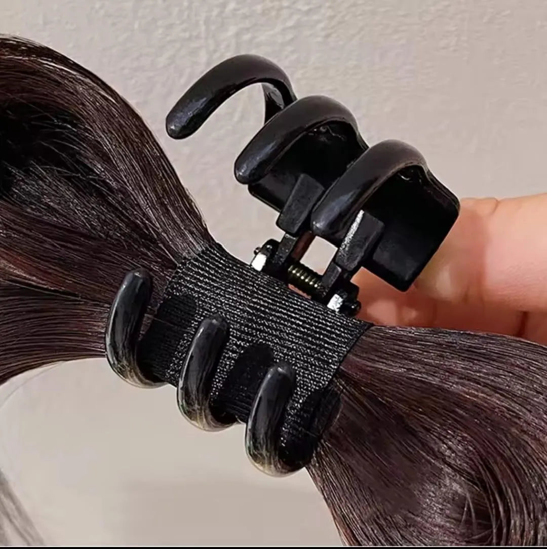Stylish Hair Ponytail with Claw Clip for Women