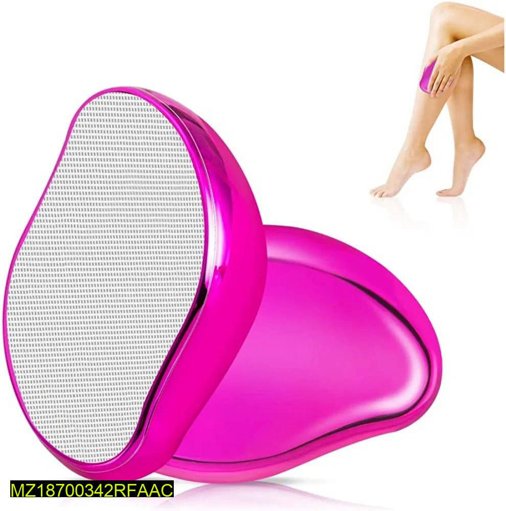 Crystal Hair Shaver Pink Smooth Skin Painless Shaver