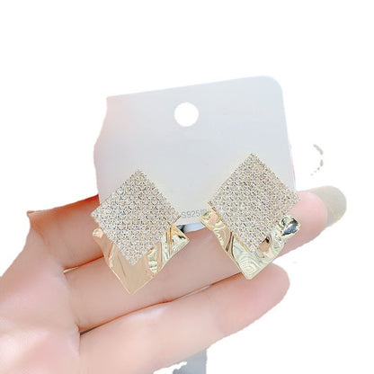 S925 Silver Geometric Earrings for Women