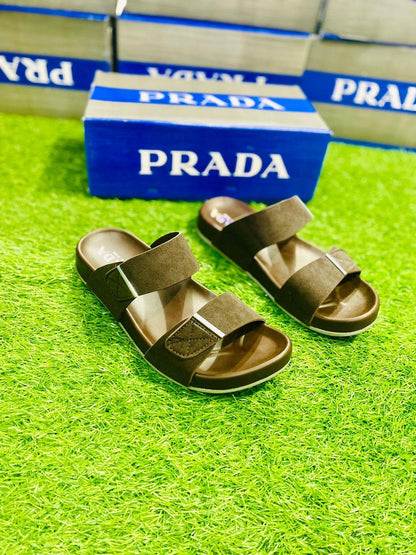 Men's Formal Brown Sandals Lightweight Breathable Pakistan
