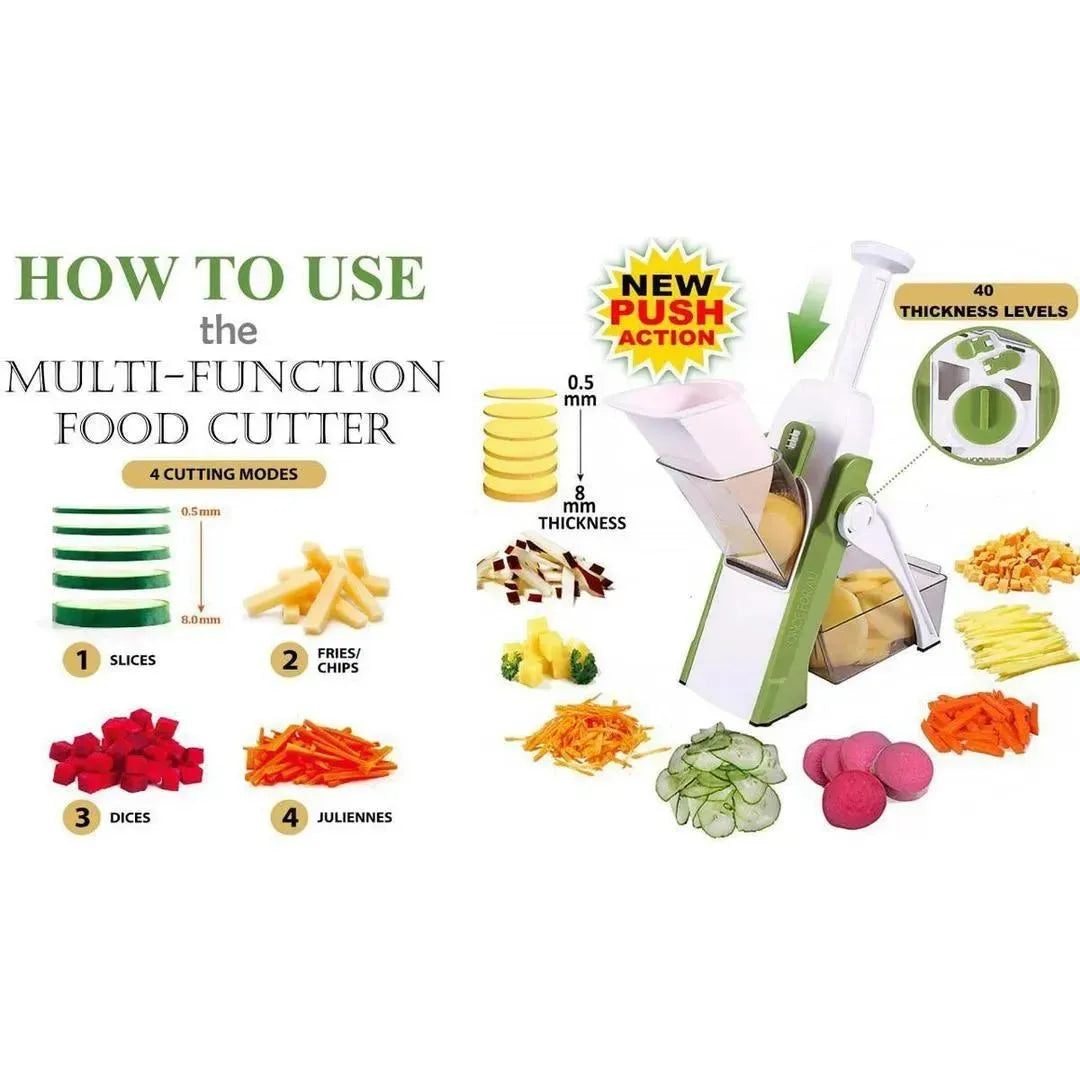 Mendoline Vegetable Slicer Multicolor ABS Kitchen Essential