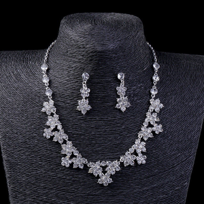 Royal Floral Bridal Jewelry Set for Pakistani Bridesmaids