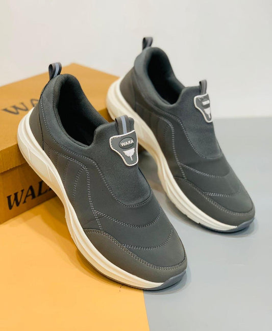 Men's Grey Casual Skechers Sneakers Size 7-12