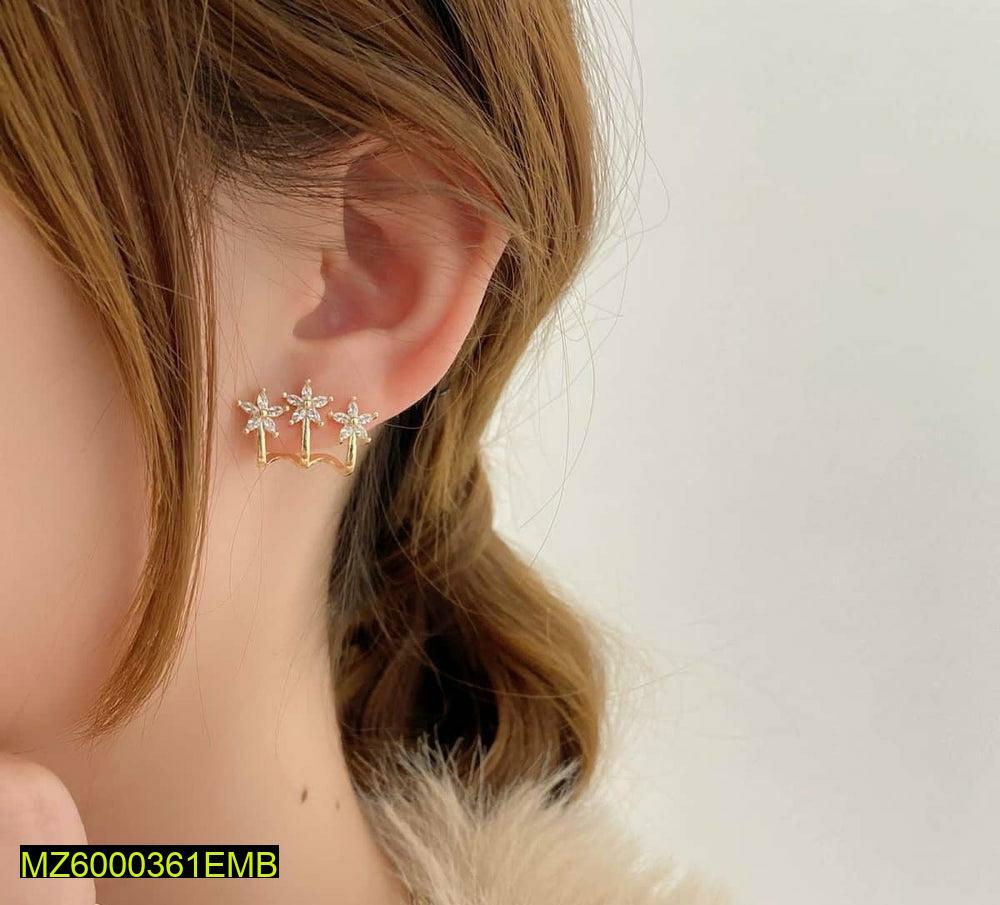 Golden Star Earrings for Women, Lightweight & Durable