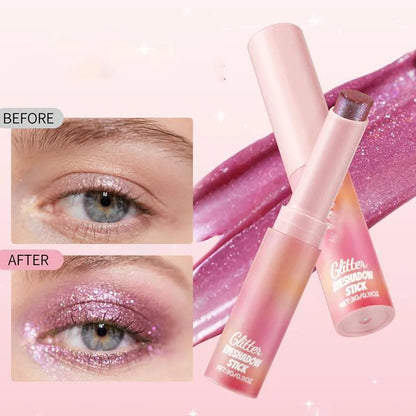 2 in 1 Jelly Shimmer Eyeshadow Stick for Pakistani Skin