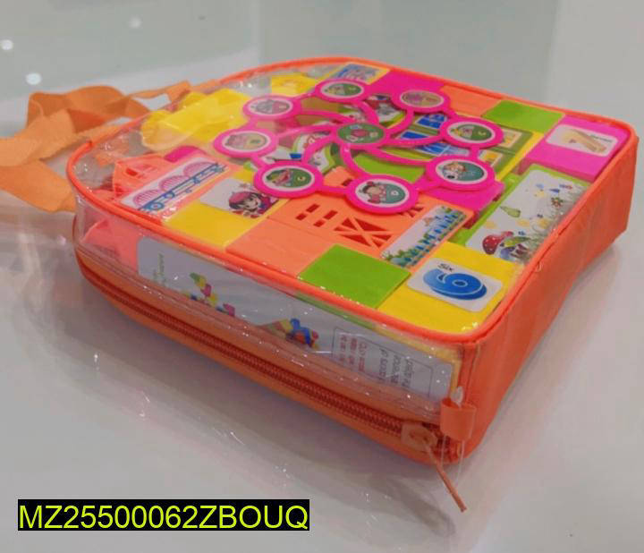 Kids Castle Building Blocks Set with 23 Pieces & Case
