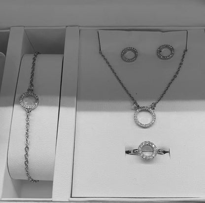 Gold Plated Jewelry Set for Weddings & Parties