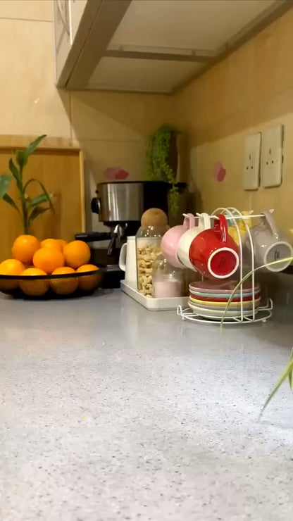 360° Rotating Rice Dispenser for Kitchen Organization