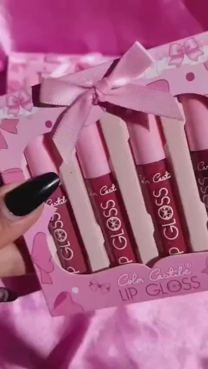 4 Pcs Matte Lip Gloss Set Multicolor Nude Shades