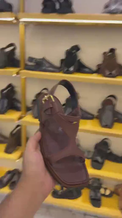 Men's Leather Casual Sandals