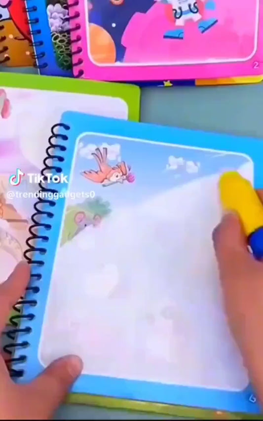 Magic Water Canvas for Kids Art Drawing No Mess