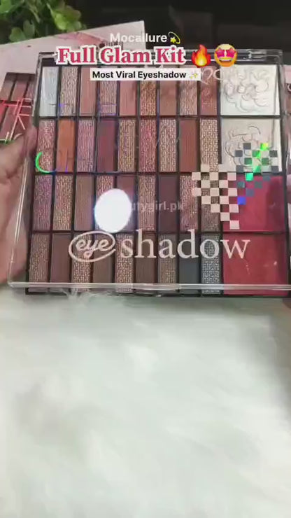 *Product Name*: Matte & Glitter Eyeshadow Palette Multicolor 100g